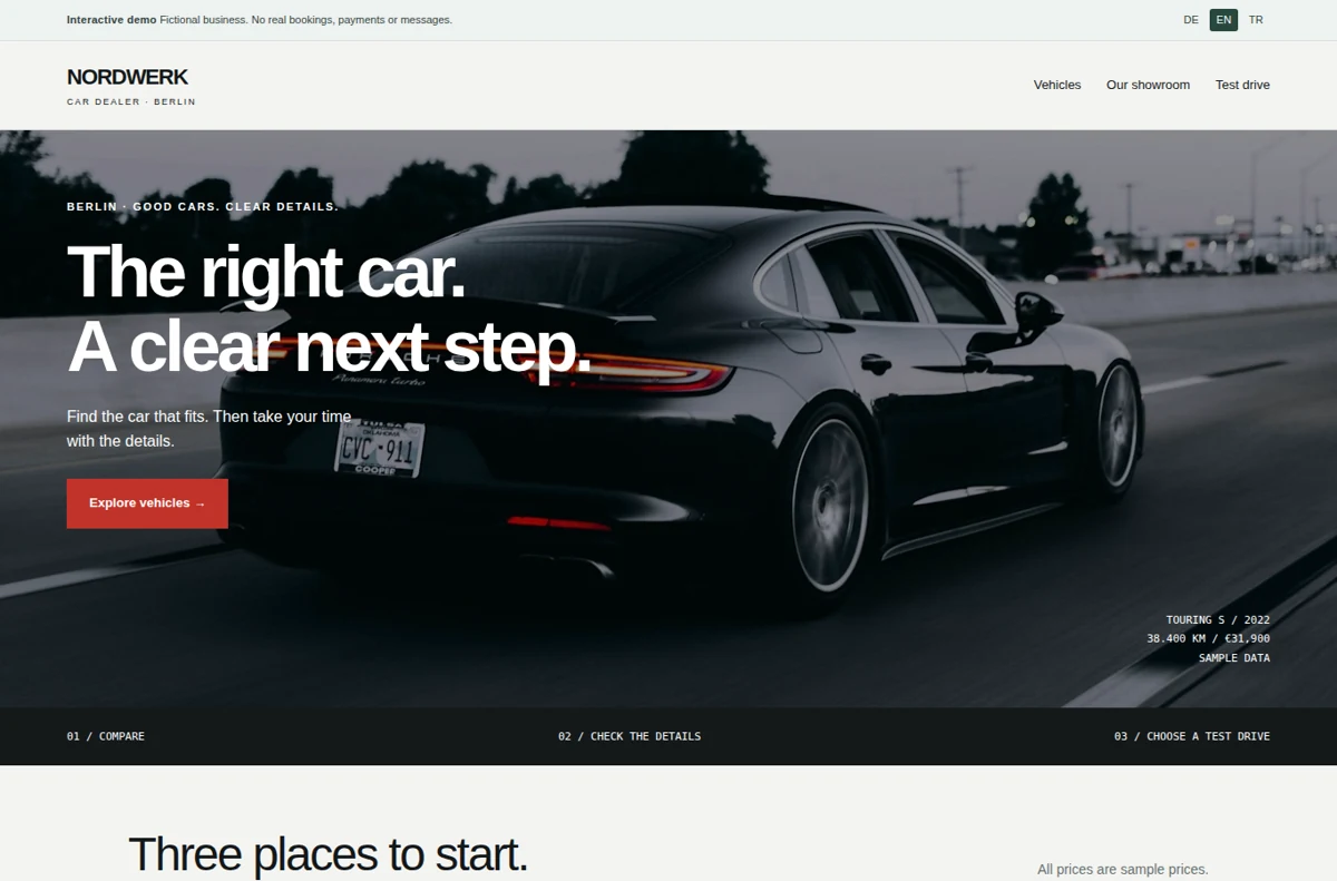 Car dealership