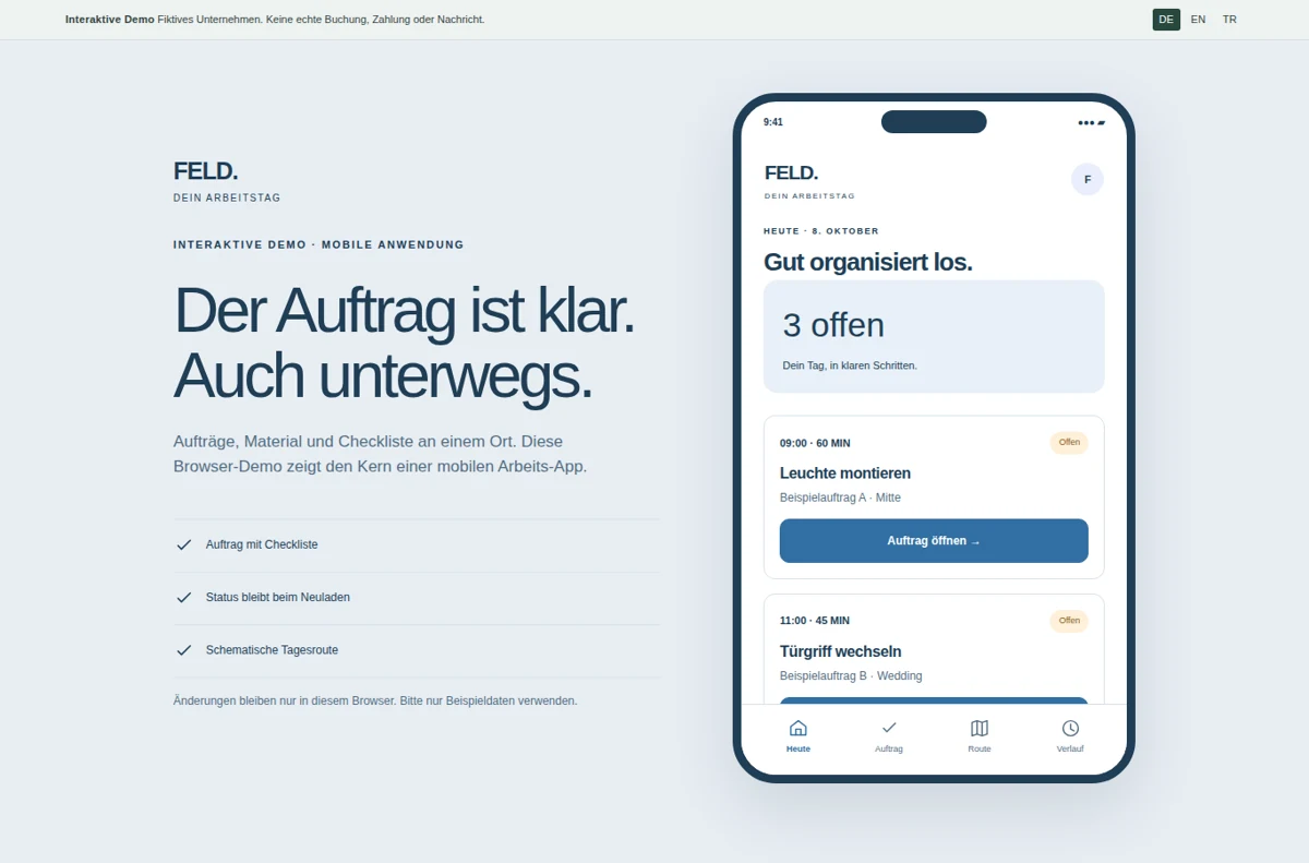 Außendienst-App