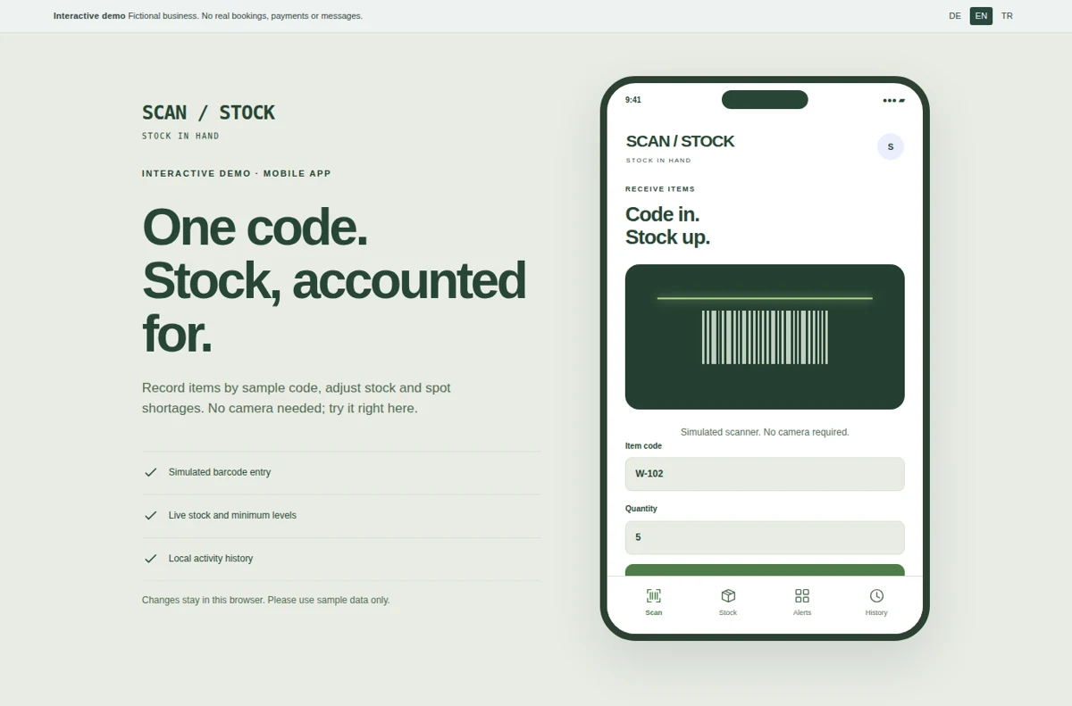 Stock app