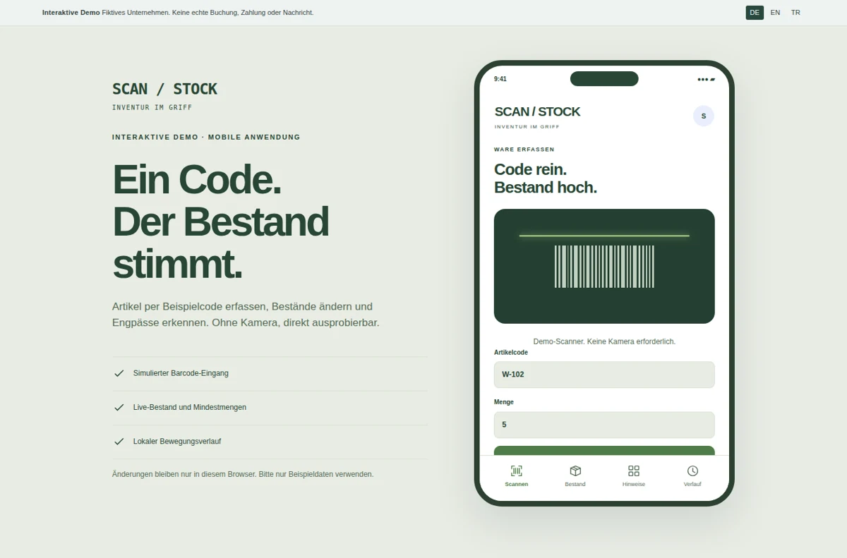 Lager-App